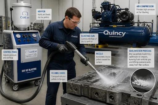 Removing Release Agents and Contaminants from Plastic Tooling